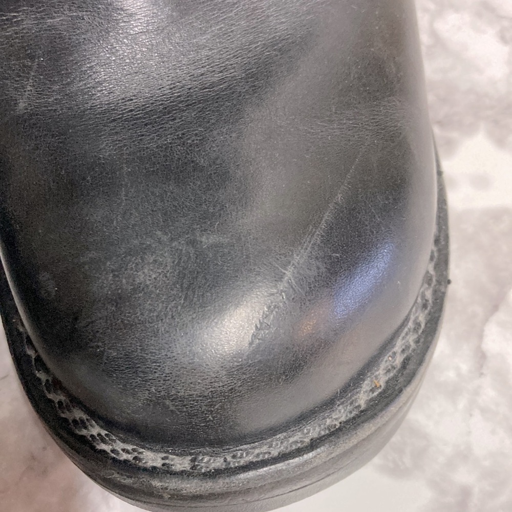 Wesco engineer, motorcycle leather boots “the Boss” size 39 W 8.5 M 7-7.5 - Picture 6 of 14